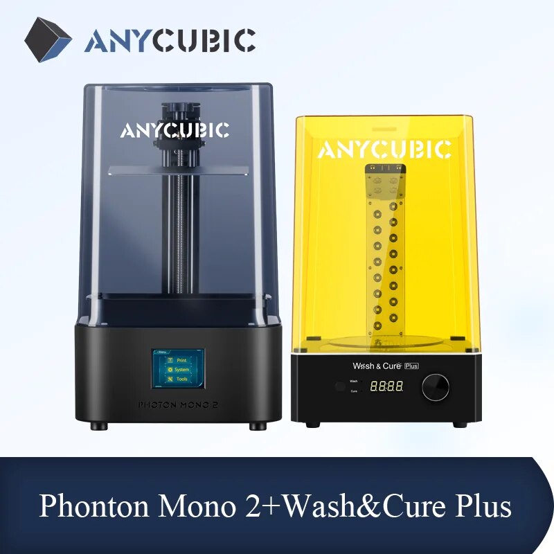 ANYCUBIC Photon Mono 2 SLA LCD 3D Printer 6.6'' 4K+ UV Resin Printers Huge Build Volume Printing Size 165*143*89mm - RY MARKET PLACE