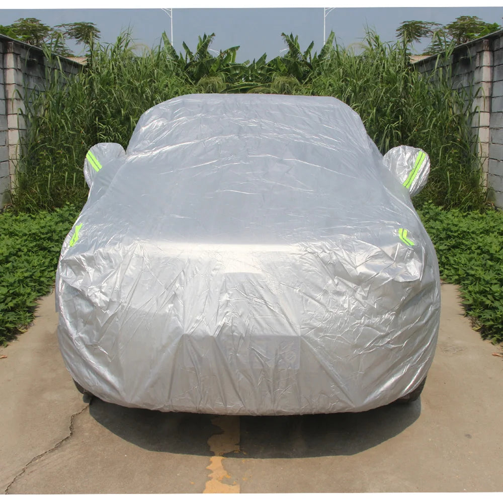 Car Cover Outdoor Anti-UV Sun Shade Snow Rain Wind Protect SUV Cover For Mitsubishi Pajero Shogun Montero