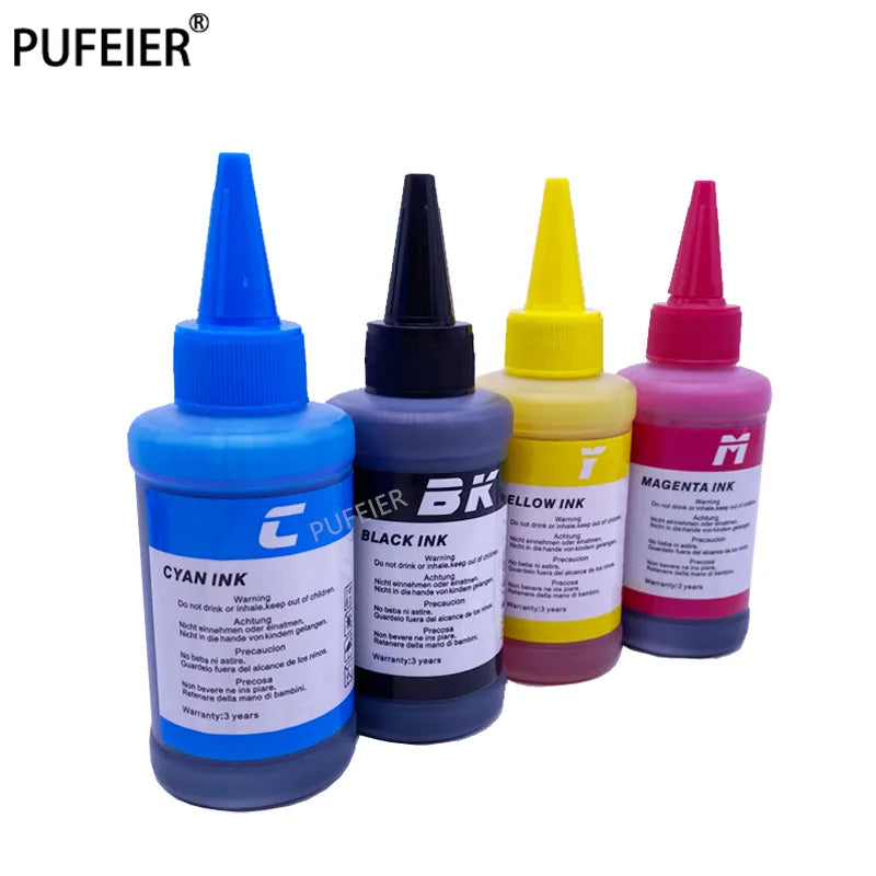 604 604XL Refillable Dye Ink Bottle 4 Color For Printer Epson XP-2200 XP-2205 XP-3200 XP-3205 XP-4200 XP-4205 WF-2910DWF WF-2950