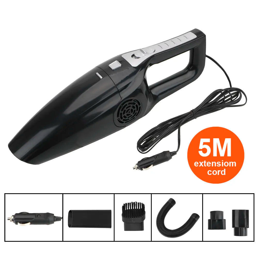 Car Vacuum Cleaner Portable Wet And Dry dual-use Vacuum Cleaner Powerful Handheld Mini Vaccum Cleaners High Suction 12V 120W