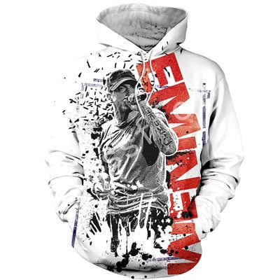 Tessffel Eminem New Fashion Harajuku RapGod  3D Printed Hoodie/Sweatshirt/Jacket/ Mens Womens hiphop funny animal style-3 - RY MARKET PLACE