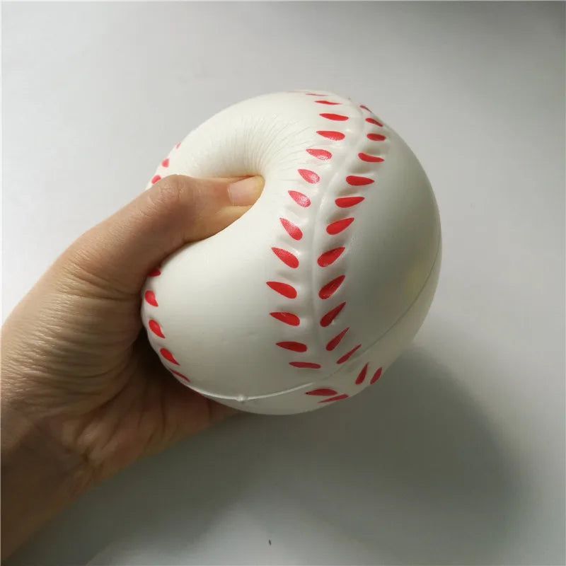 10cm Foam Stress Balls Toy Basketball Football Tennis Baseball Baby Toy Balls Squeeze Soft Toys for Kids Children