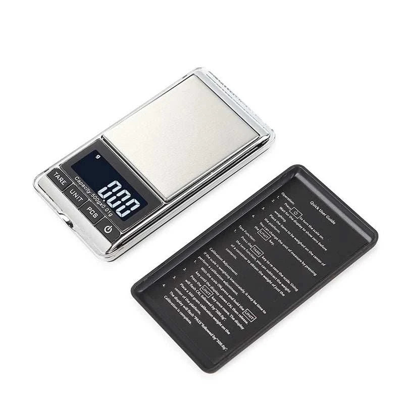 Digital Pocket Scale, precision 0.01g mini Jewelry Gram Scale, 6 Units Conversion Mini Scale with LCD Display,Tare,Auto Off