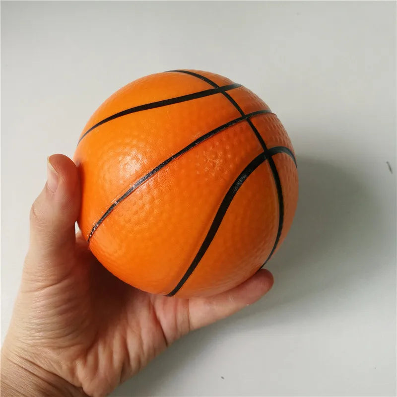 10cm Foam Stress Balls Toy Basketball Football Tennis Baseball Baby Toy Balls Squeeze Soft Toys for Kids Children