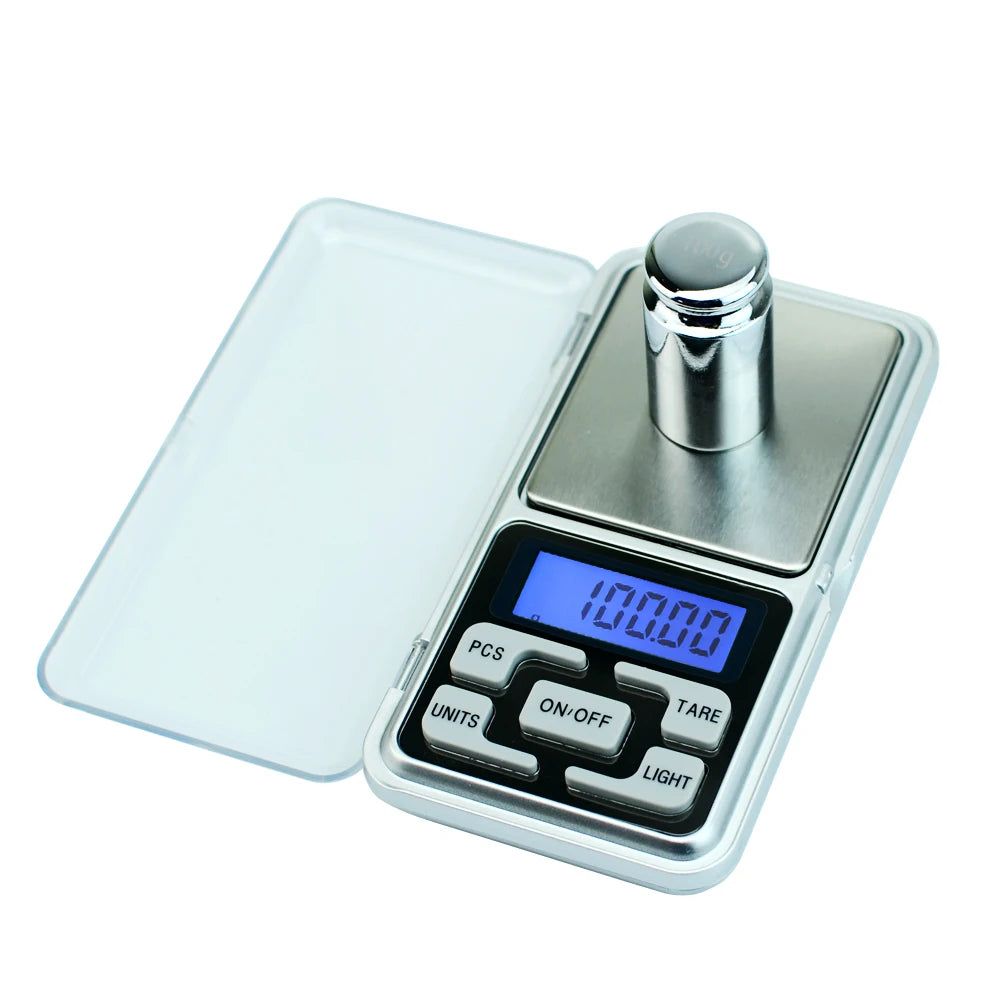 Mini Electronic Pocket Scale Digital scale for gold Jewelry Sterling weight Balance weighing Gram scale 100g/200g/300g/500g