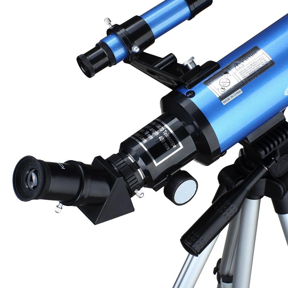 F40070M Telescope Astronomical Monocular With Tripod Refractor Spyglass Zoom High Power Powerful For Astronomic Space - RY MARKET PLACE