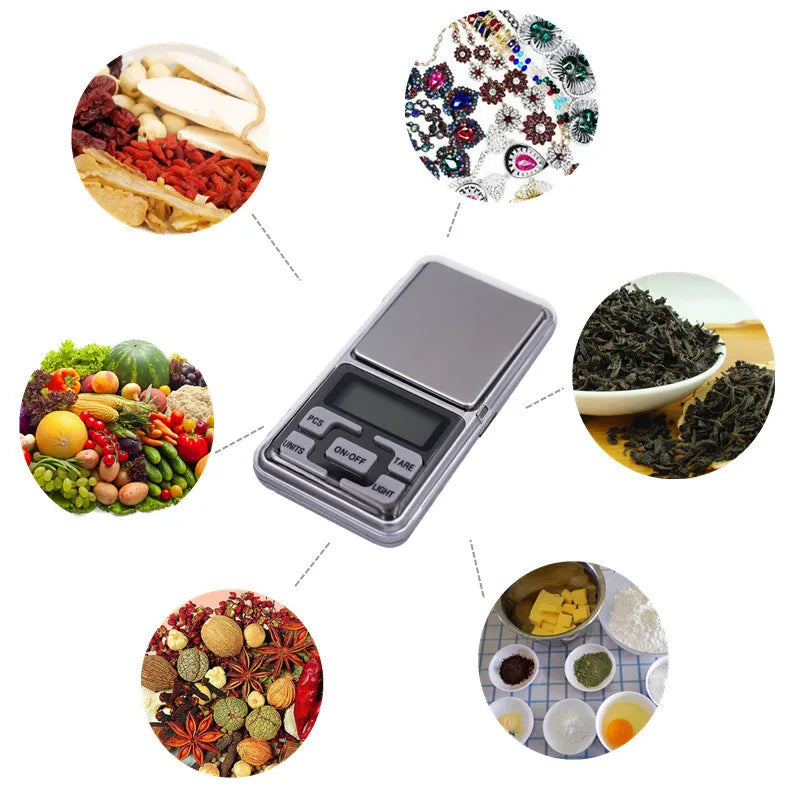 0.01g 500g Mini Electronic Scale Digital Scale Balance LCD With Retail Box Jewelry Portable Weight Scale 20% Off