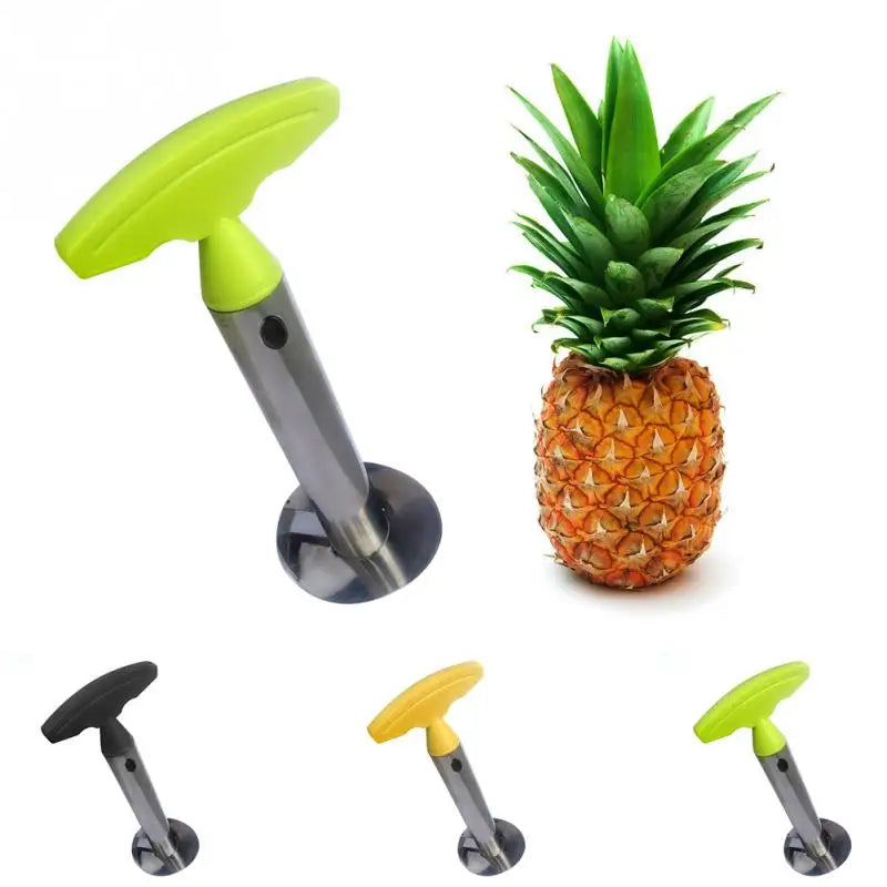 1PCS Stainless Steel Easy To Use Pineapple Peeler Accessories Pineapple Slicers Fruit Knife Cutter Corer Slicer Kitchen Tools