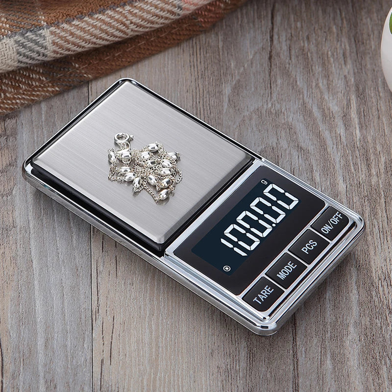 Electronic Jewelry scale balance gram scale 0.01 / 0.1g Accuracy for gold Precision Mini pocket Scale Kitchen weight Scale