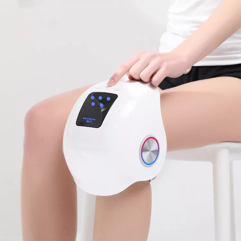 Lifetime Warranty Laser heated air massage knee physiotherapy instrument knee massage rehabilitation pain relief Leg massage - RY MARKET PLACE