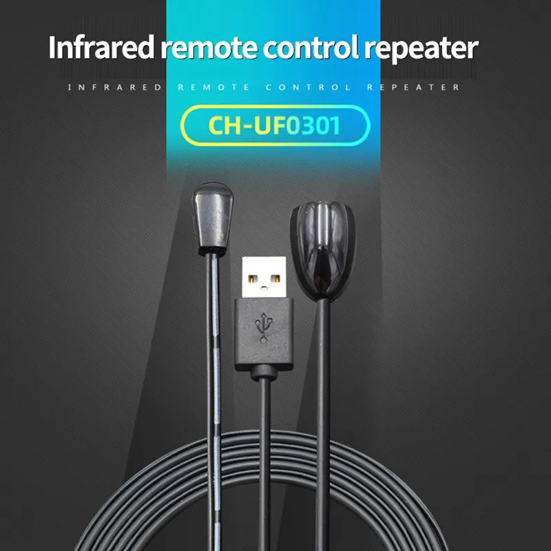 IR Extender Infrared IR Remote Control Receiver USB IR receiver Adapter Transmitter for Cable Box Stereo Receiver HD TV