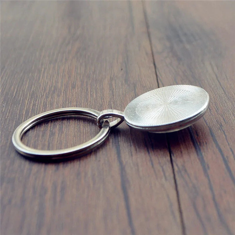 Mother'S Keychain Round Keyring Jewelry Factory Price For Mother Mother'S Day Gift