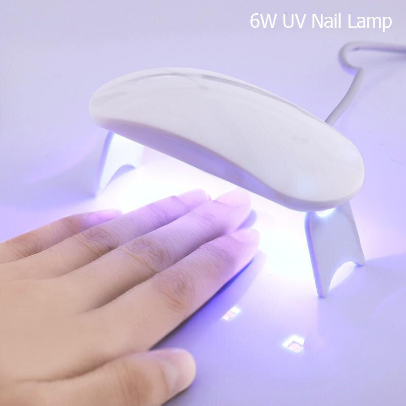 72W/48W Nail Dryer Machine LED Lamp Nails USB Portable UV Manicuring Cable Home Use Nail UV Lamp for Drying Gel Polish Nails - RY MARKET PLACE