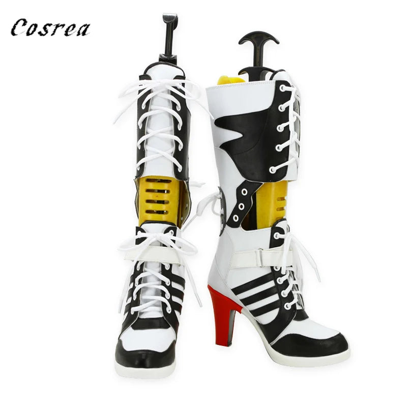 Costume Props Adult Cosplay Boots Joker  Davidsion Accessories Shoes Boots for Girls Women Halloween