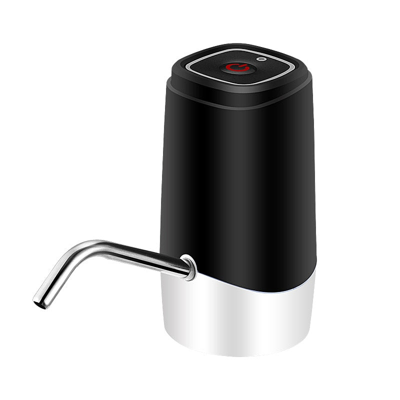 Home Gadgets Water Bottle Pump Mini Barreled Water Electric Pump USB Charge Automatic Portable Water Dispenser Drink Dispenser - RY MARKET PLACE