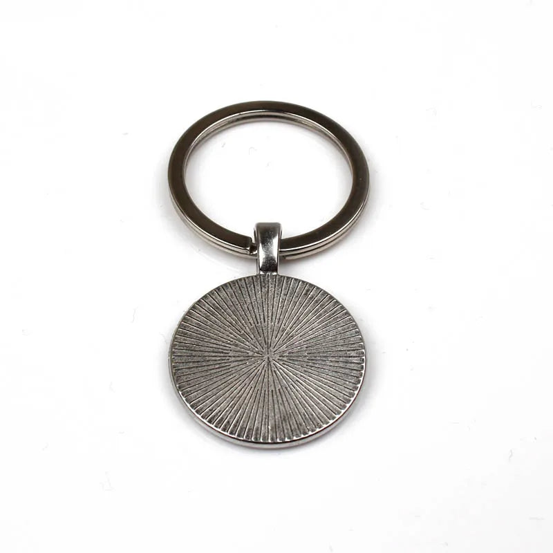 Mother'S Keychain Round Keyring Jewelry Factory Price For Mother Mother'S Day Gift