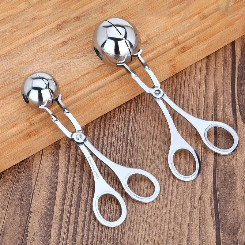 Meatball Apparatus Maker Clip Fish Ball Rice Ball Making Mold Form Tools Kitchen Accessories Stainless Steel Meat Baller Utensil