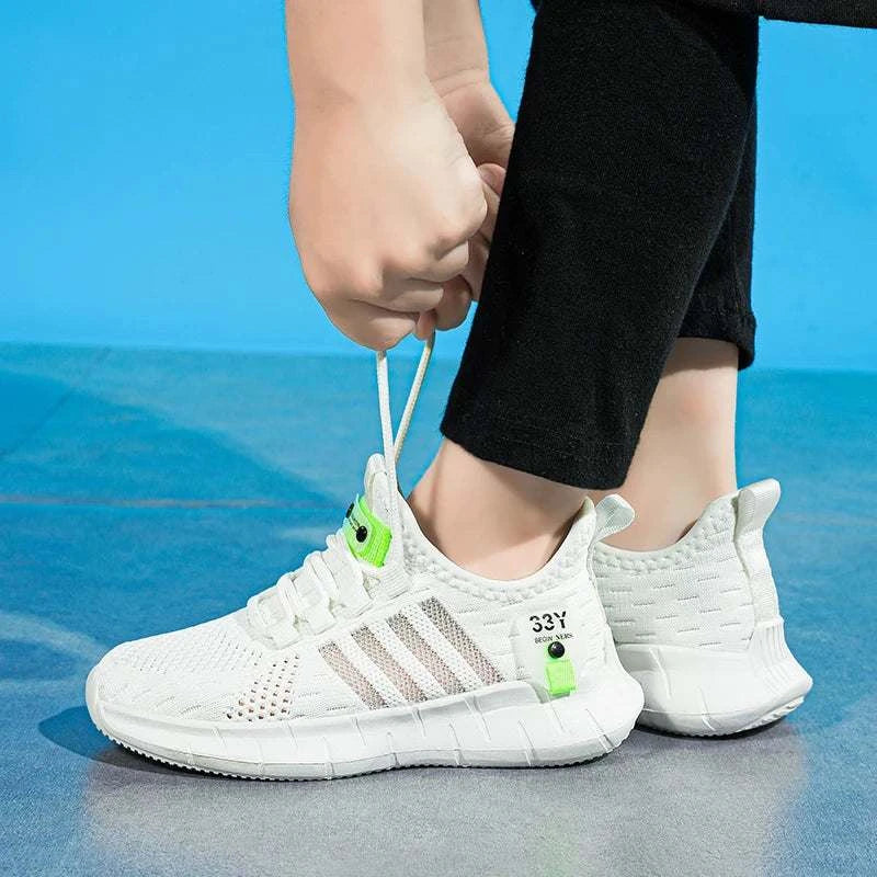 Plus Size Children's Sneakers Breathable Kids Running Shoes Lightweight Summer Shoes Casual Trainers Boy Size 26-38