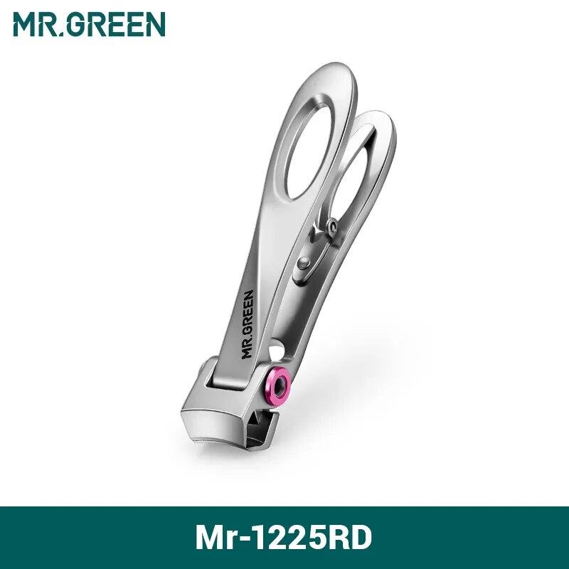 MR.GREEN Nail Clippers Stainless Steel Wide Jaw Opening Manicure Fingernail Cutter Thick Hard Ingrown Toenail Scissors tools - RY MARKET PLACE