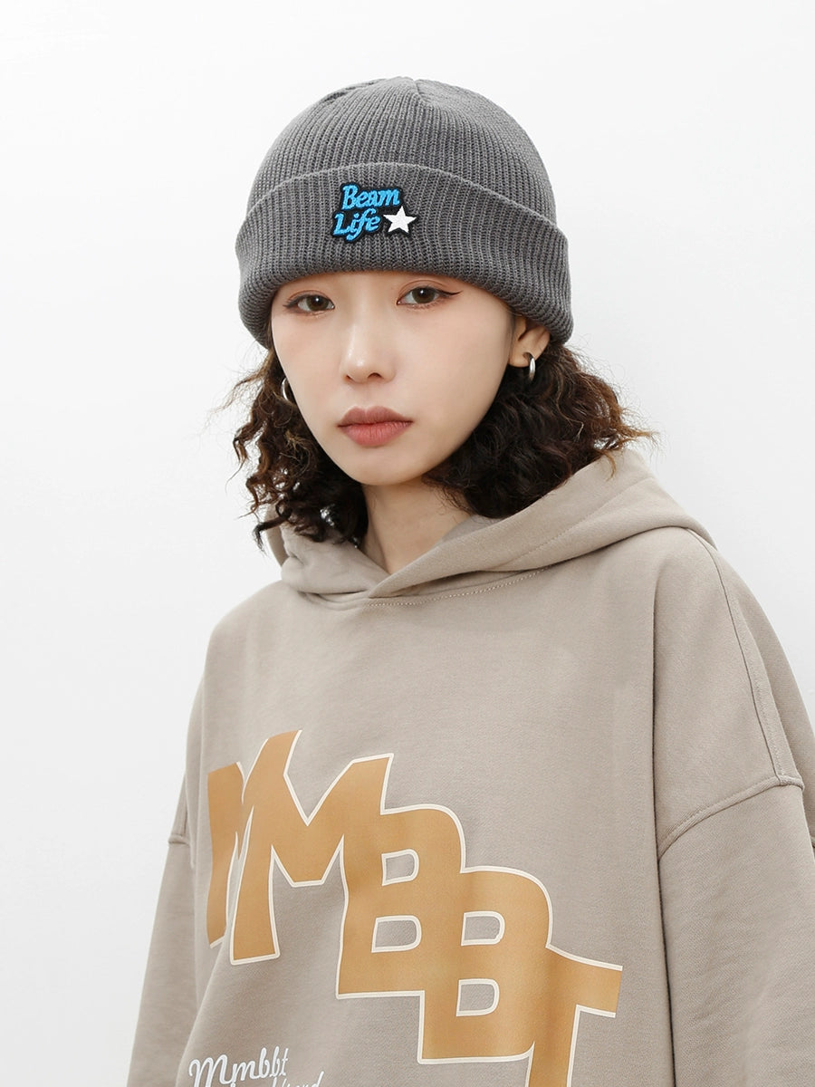 Beamlife Autumn and Winter XINGX Hip-Hop Street Knitted Hat