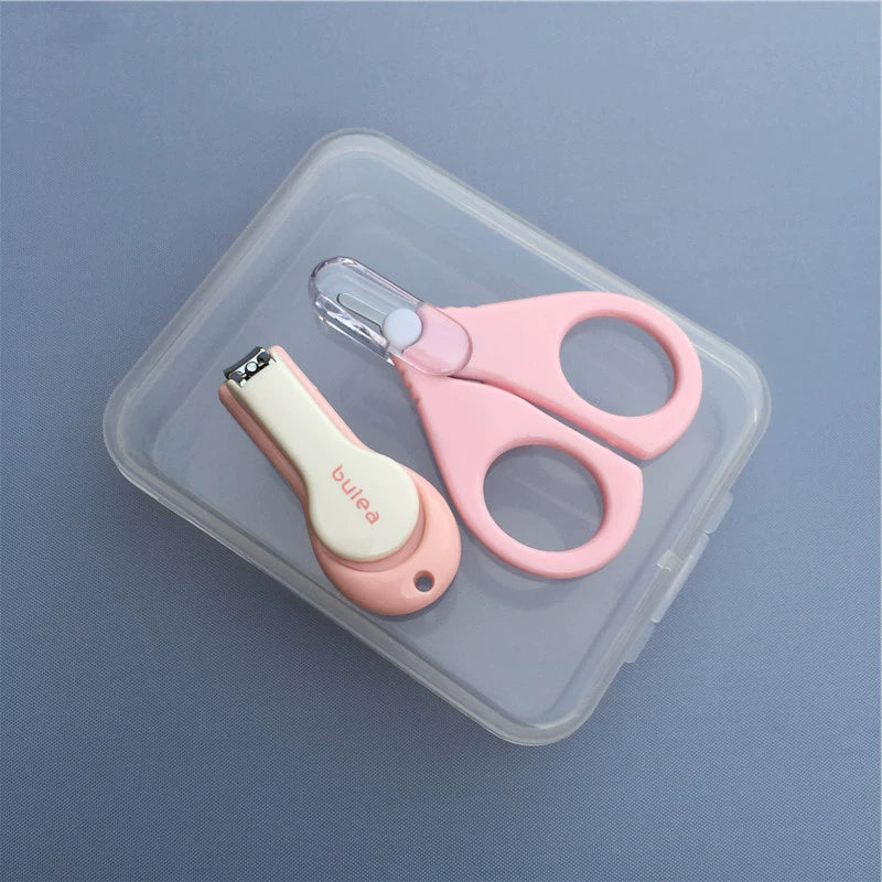 Baby Nail Piercing Device Manual Baby Nail Grinder Newborn Nail Scissors Children Nail File Children's Nail Clippers