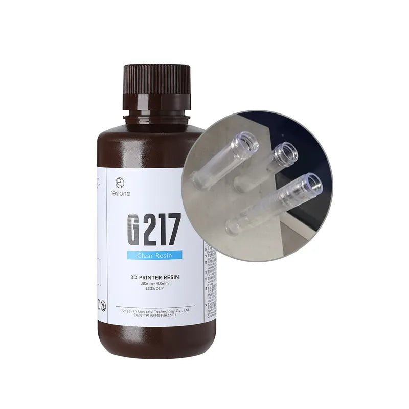 Resione G217 Transparent Printer 3d Resin For LCD SLA DLP Elegoo Phrozen Anycubic Resin 3d Printer - RY MARKET PLACE