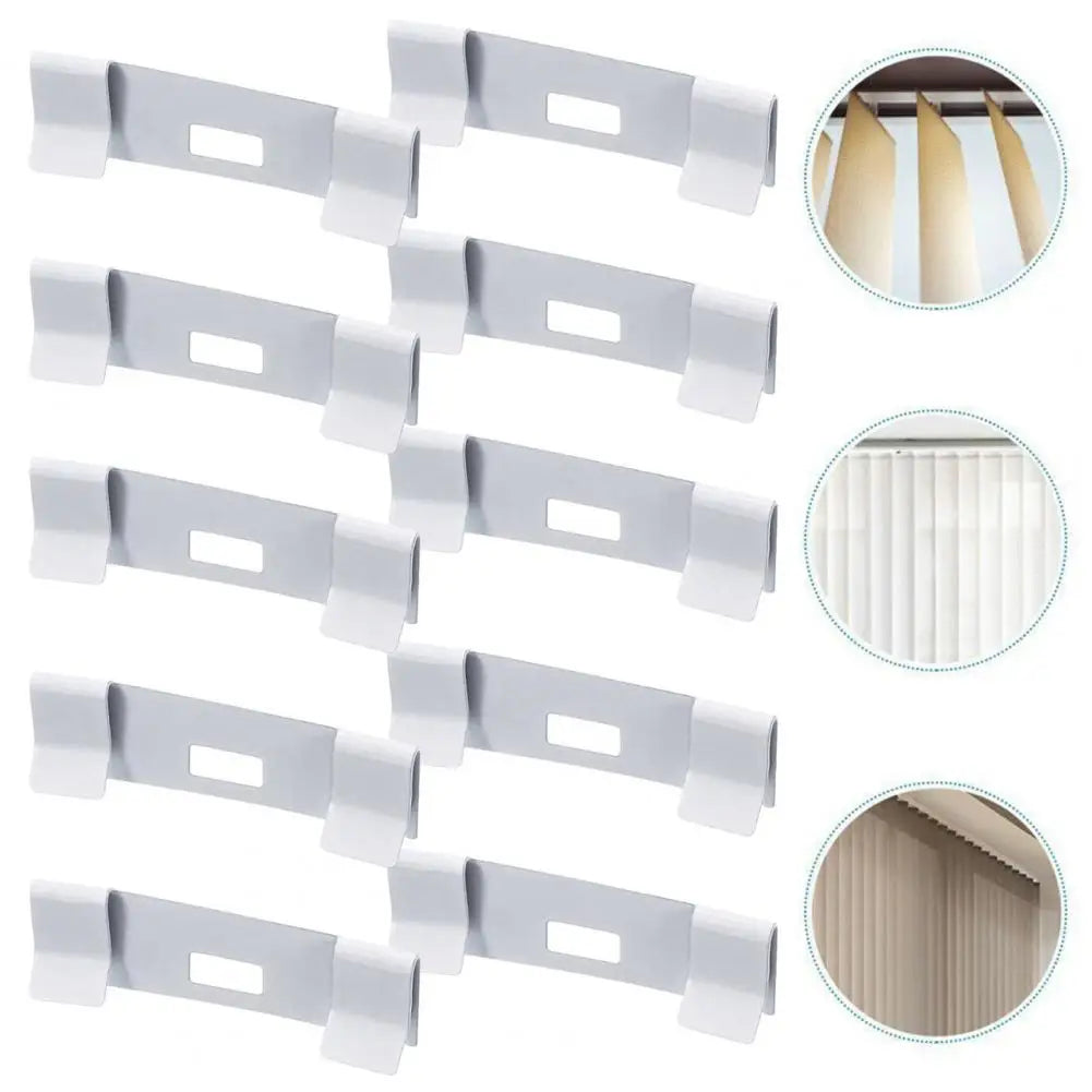 Blind Vane Saver 10Pcs Practical Strong Wear-resistant  Living Room Window Blind Repair Tab Clip Household Supplies