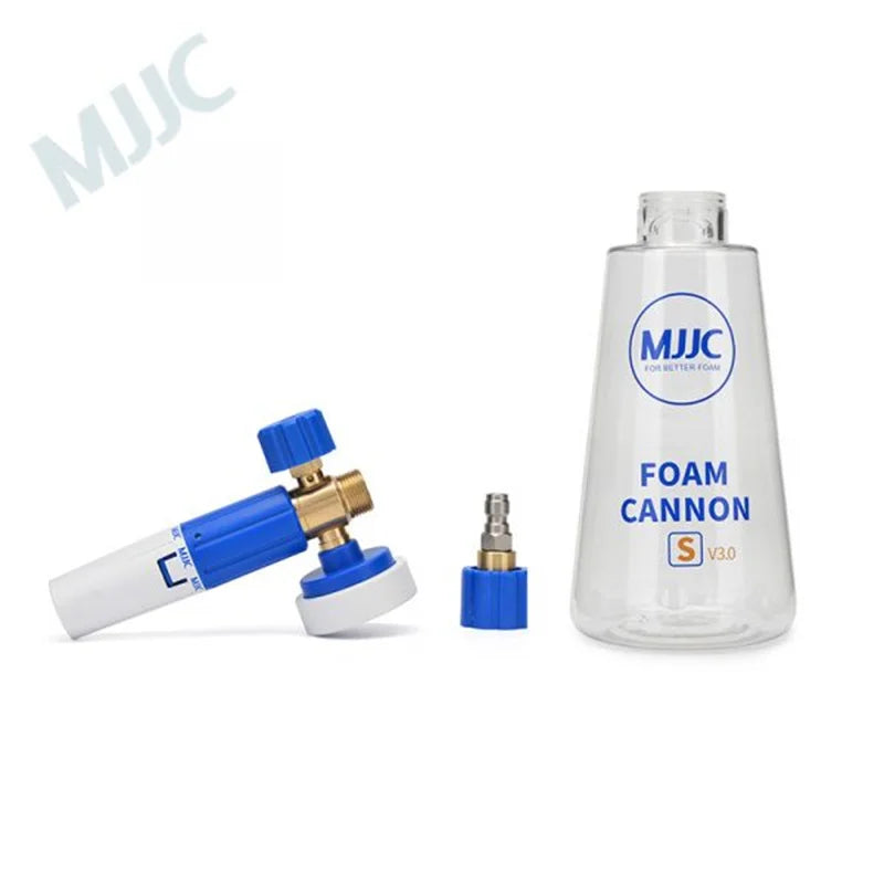 MJJC Foam Cannon S V3.0 with One Quarter 1/4″ Quick Connector Connection Fitting Foam Generator Karcher K Series Car Washer