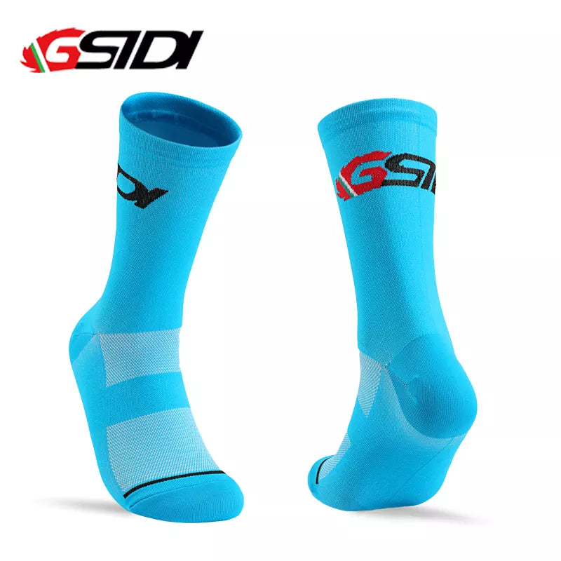Gsidi New Cycling Socks High Quality Compression Men  Bike Outdoor Women Running Professional Sports Running