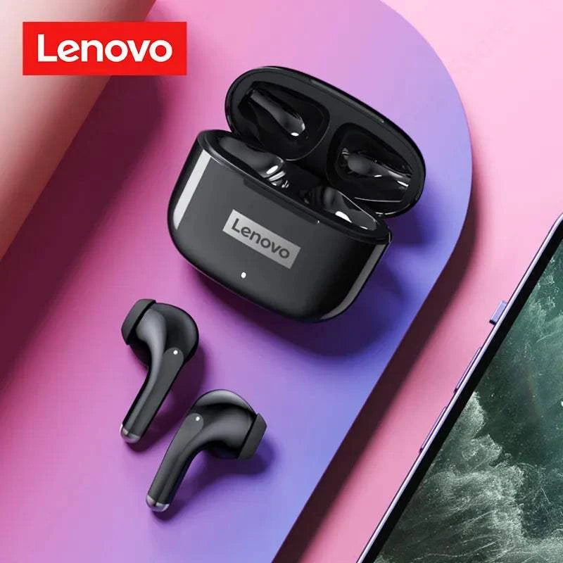 original lenovo lp40 pro tws earphones wireless bluetooth 5