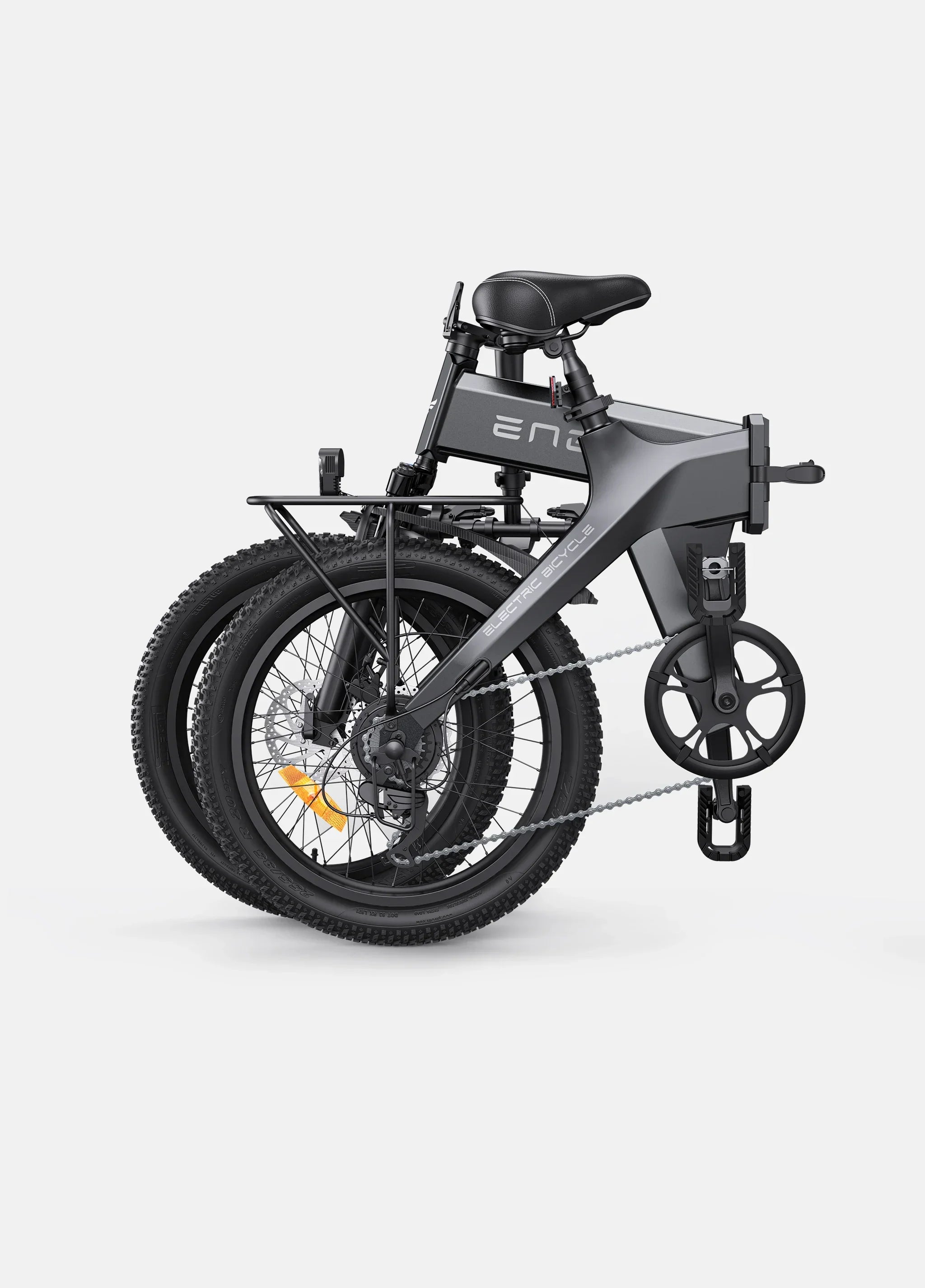 BLACK ENGWE C20 PRO Adult Electric Bike 36V 19.2AH City Bike Motor 250W Powerful Motor 25KM/H electric Bicycle 20*3.0inch ebike