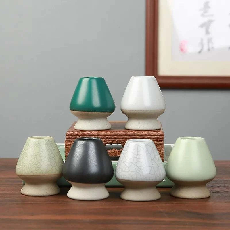 Japanese Ceramic Matcha Green Tea Chasen Holder