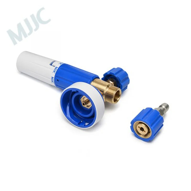 MJJC Foam Cannon S V3.0 with One Quarter 1/4″ Quick Connector Connection Fitting Foam Generator Karcher K Series Car Washer