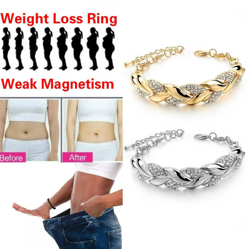 Exquisite Magnetic Therapy Slimming Bracelet Healthy Jewelry Fashion Energy Magnetic Bracelets for Men Women Travel Souvenirs