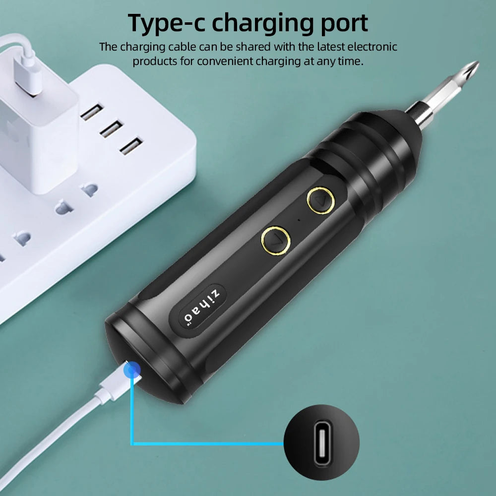 New Mini USB Cordless Electric Screwdriver