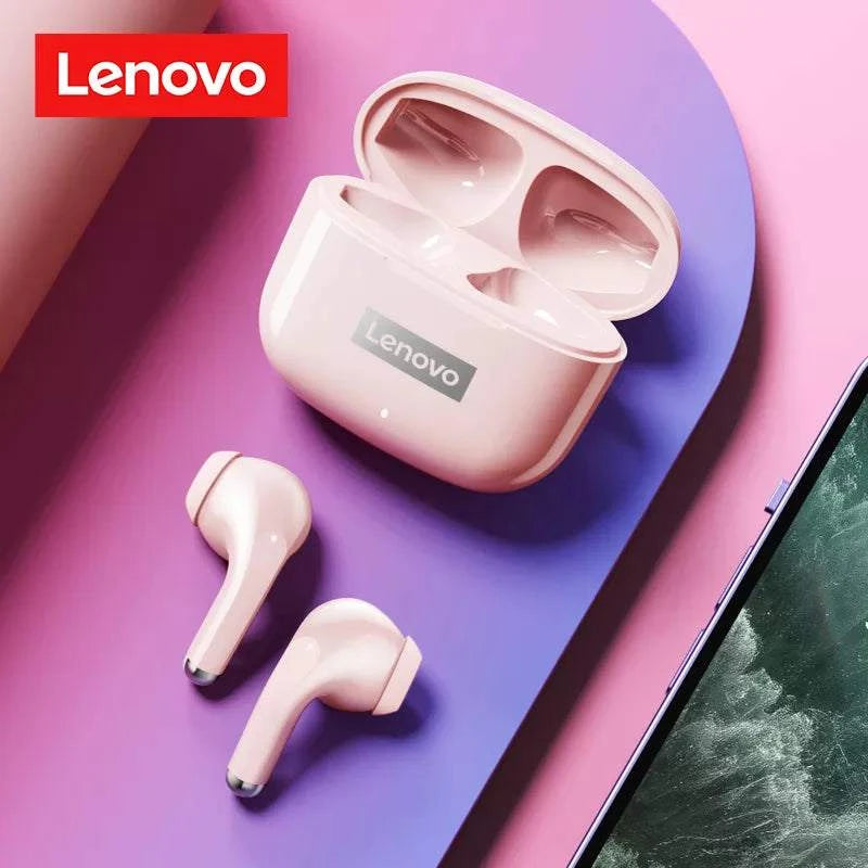 original lenovo lp40 pro tws earphones wireless bluetooth 5