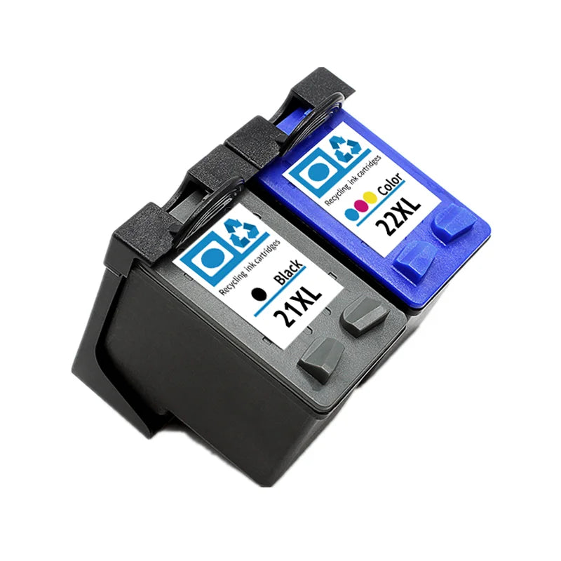 21 22 XL Compatible Ink Cartridge Replacement for HP 21XL 22XL HP21 Deskjet F2180 F2280 F4180 F2200 F380 380 Printer