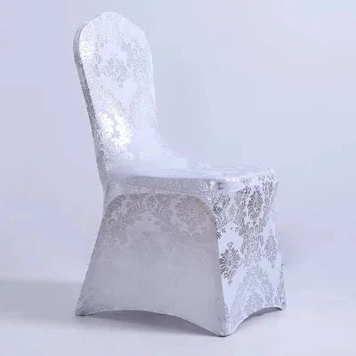 Gold Silver Wedding Chair Covers