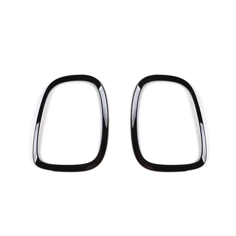 Headlight Ring Bezel Trim For BMW Mini Cooper F55 F56 F57 Gloss Black Taillight Ring Surround Cover Car Accessories