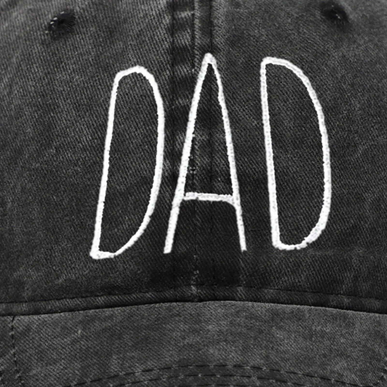 Dad Embroidered Baseball Hat Fashion Thoughtful Father's Day Gifts Golf Cap Sun Hat for Beach Trips Hiking Backpacking Fishing