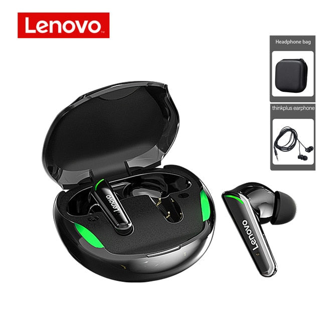 Lenovo XT92 TWS Gaming Earbuds Low Latency Bluetooth Earphones Stereo Wireless 5.1 Bluetooth Headphones Touch Control Headset - RY MARKET PLACE