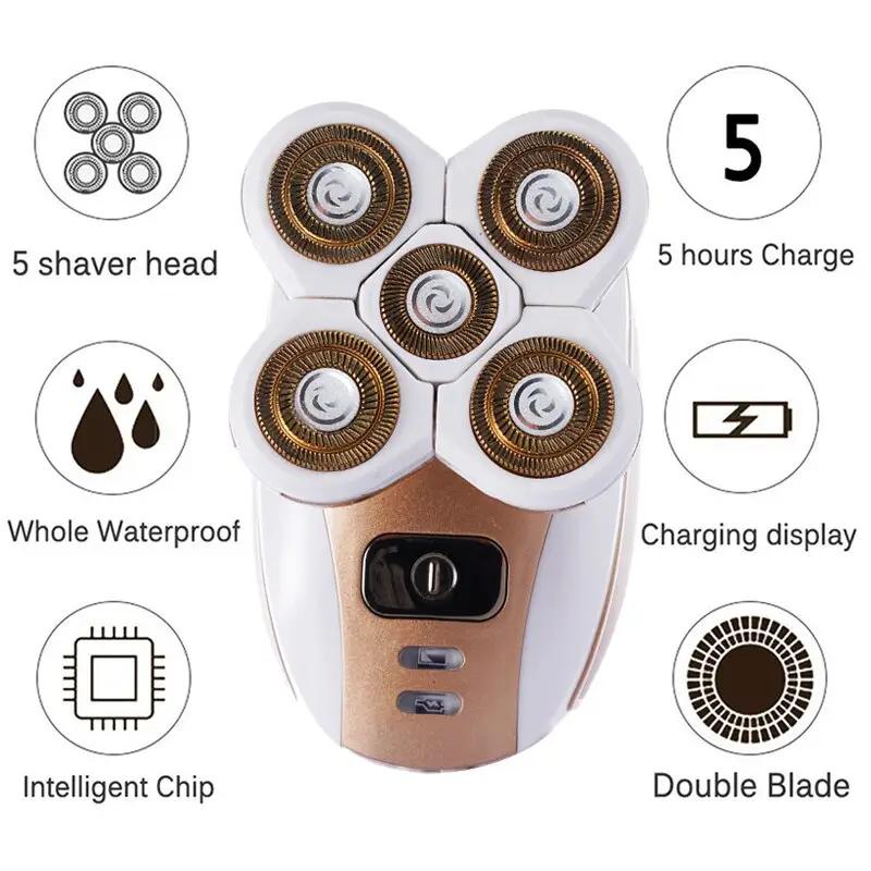 Painless Hair Removal Epilator Female Shaving Machine Women Razor Leg Body Electric Lip Shaver For Women Man Cheek Lady Shaver - RY MARKET PLACE