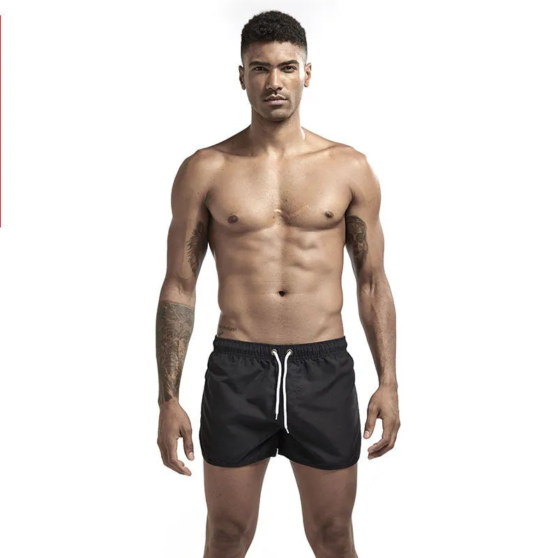 Men's Swim Shorts Swim Trunks Quick Dry Board Shorts Bathing Suit Breathable Drawstring With Pockets for Surfing Beach Summer