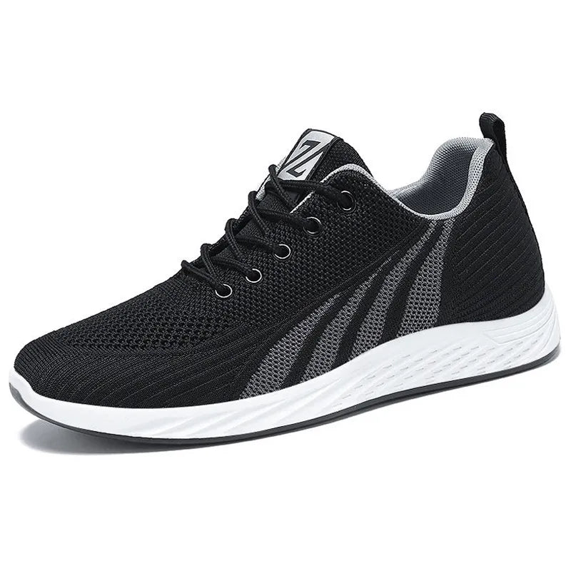 Men's shoes 2023 spring new trend men's shoes breathable lace-up running shoes Korean version of light casual walking shoes men