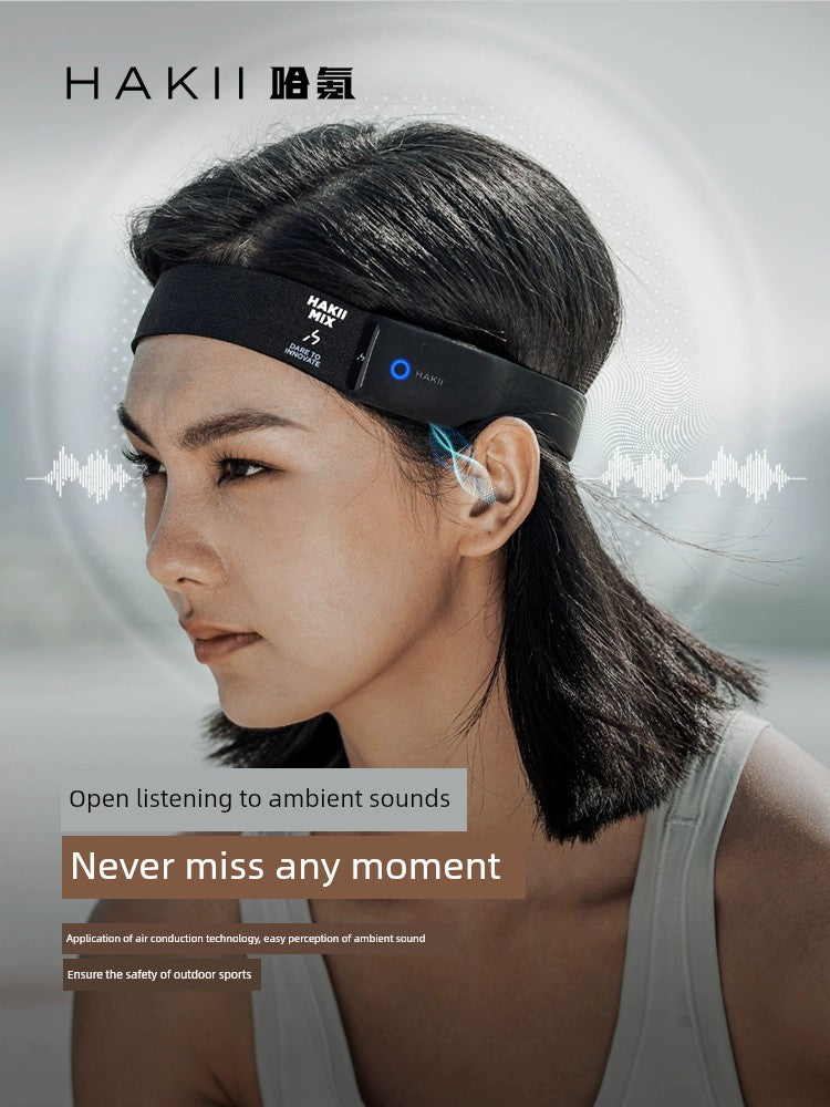 Hakii Mix Hakrypton Hairband Sports Bluetooth Headset Running Special OWS Wireless Headset Wear