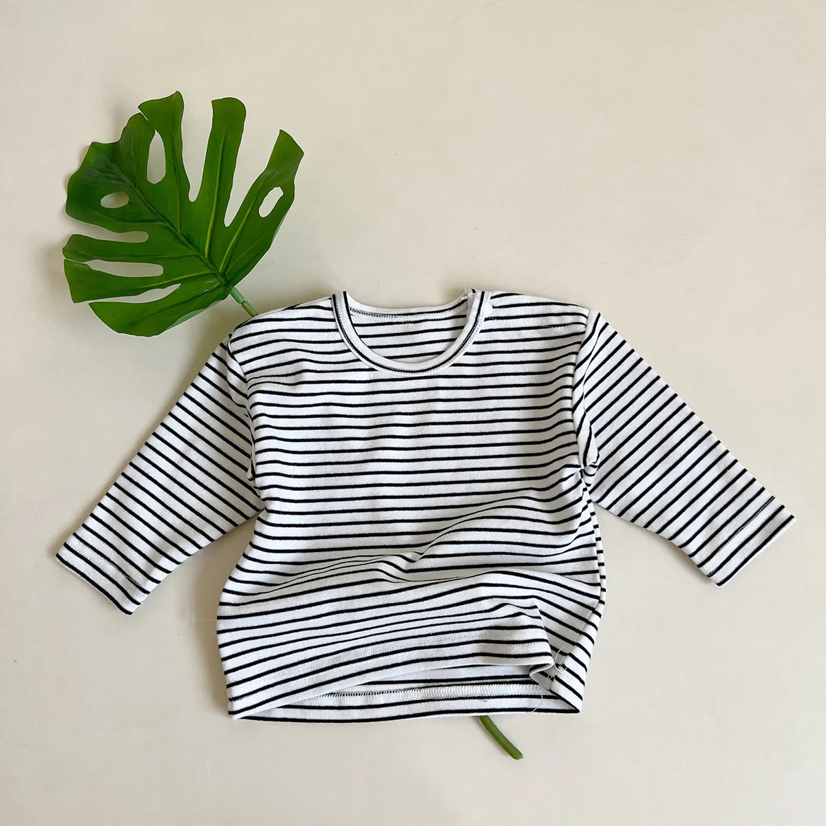 2023 Autumn New Baby Long Sleeve T Shirts Infant Boy Cotton Bottoming Shirts Solid Toddler Girl T Shirts Kids Tee Baby Clothes