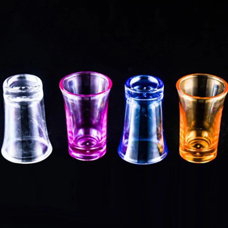  Heavy Duty Shot Acrylic Glasses