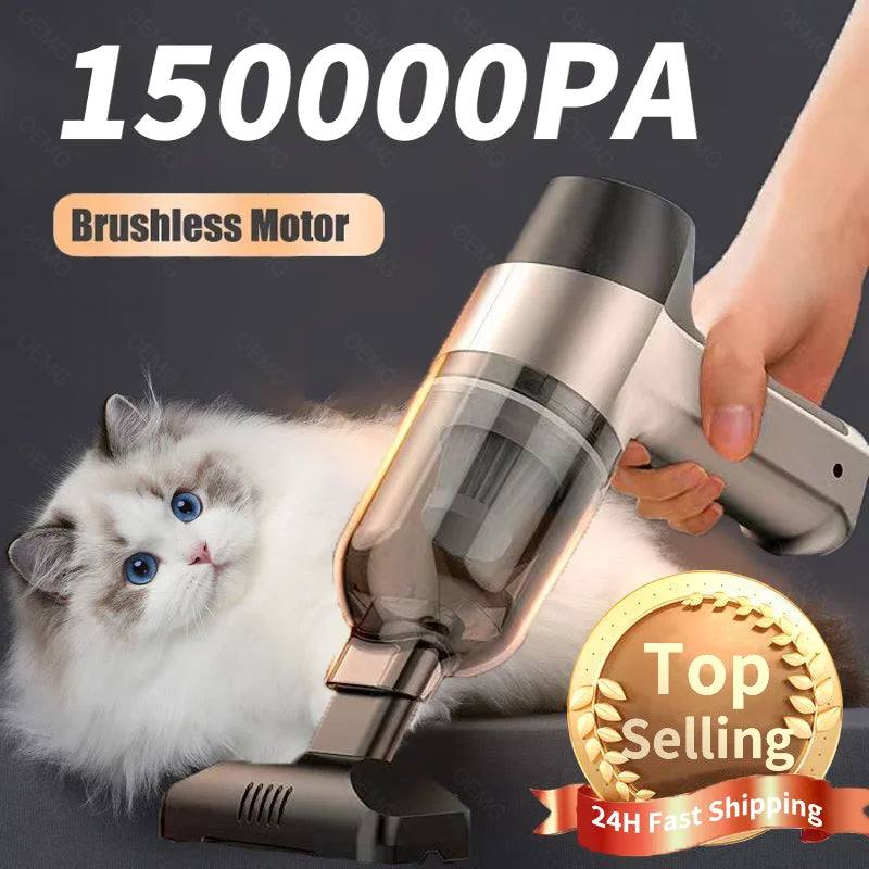 Mini Car Vacuum Cleaner Wireless Handheld Portable Cleaner for Home Appliance Poweful Cleaning Machine Car Cleaner for Keyboard