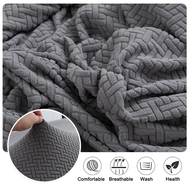Elastic Recliner Sofa Cover Jacquard Slipcover Chair Sofa Protector Lazy Boy Relax Armchair Stretch Couch Covers For Living Room