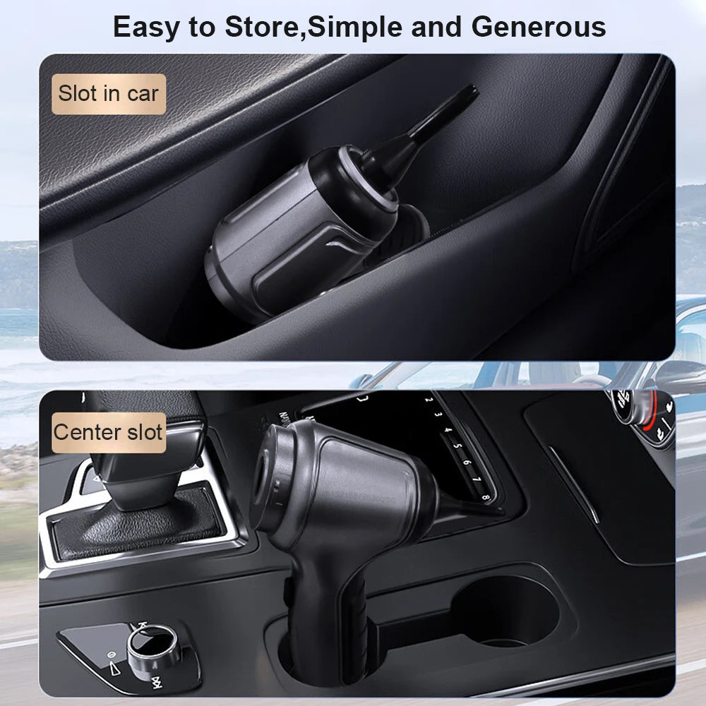 Car Vacuum Cleaner Wireless Portable Vacuum Cleaner 95000PA Strong Suction Handheld Mini Cleaner Powerful Blower for Car